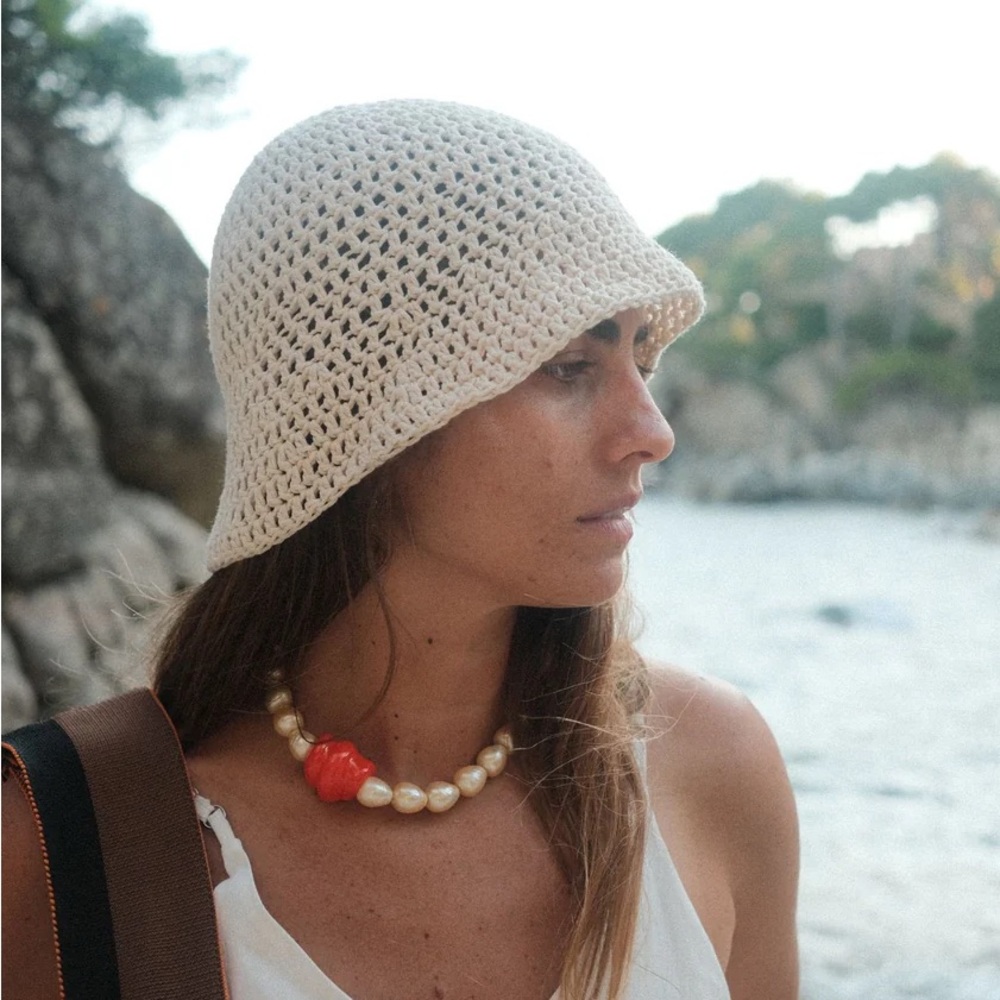 Argie Studio Crochet Beach Hat